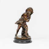 A Pair of Figures 'Autumn and Winter' - image 3