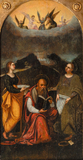 St. Lucia, Hieronymus and Cecilia under a Concert of Angels - image 1