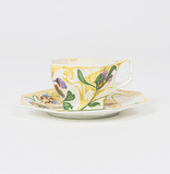 Rare Eggshell Cup with Lilies - image 2