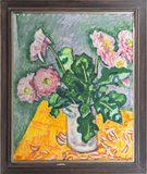 Flowers in a white Vase - image 2