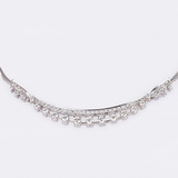 Collier mit feinem Brillant-Besatz - Bild 1