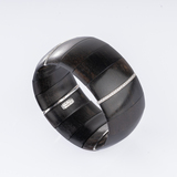 Ebenholz Flexi-Armreif mit Brillant-Besatz - Bild 5