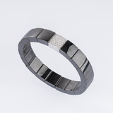 Keramik-Flexiarmband mit Brillanten - Bild 4