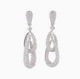Pair of fine Diamond Earrings - image 1