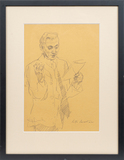 Portrait of a Man reading - image 2