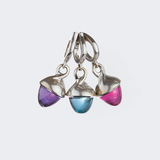Three Precious Stone Pendants 'Mikado Flamenco'