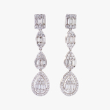 Pair Diamond Earpendants