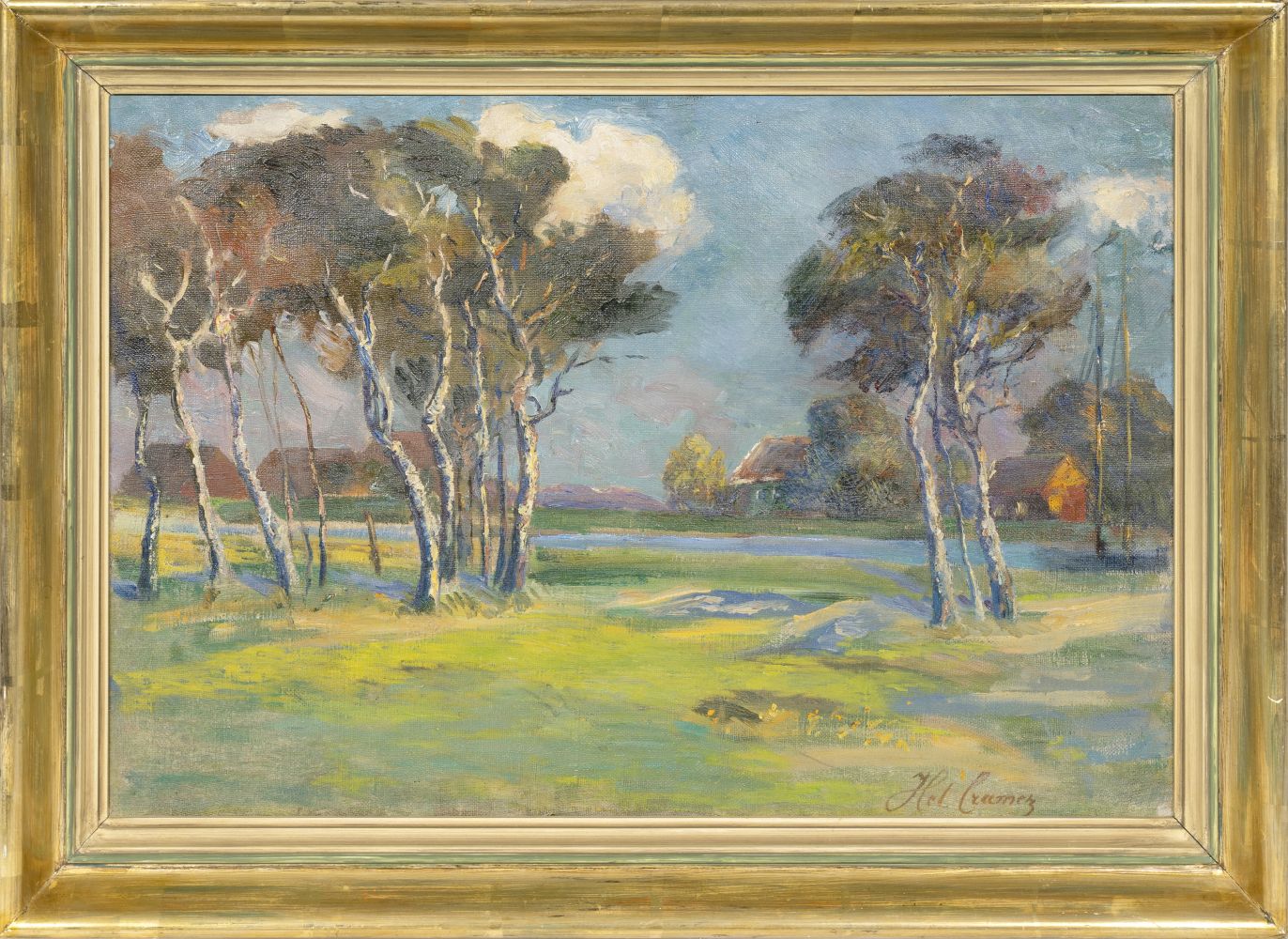 Landschaft mit Baumgruppen - Bild 2