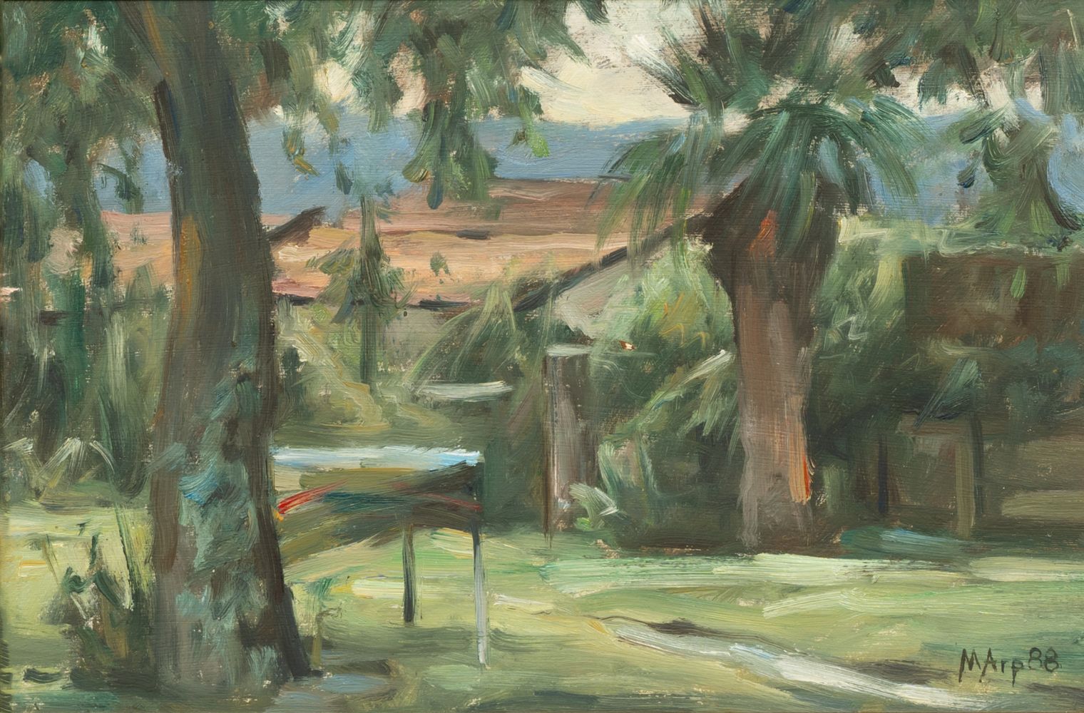Michael Arp - Ulrikes Garden in Torricella Ulrikes Garden in Torricella