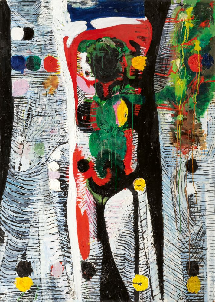 Karl Kluth - Girl with raised Arms Girl with raised Arms