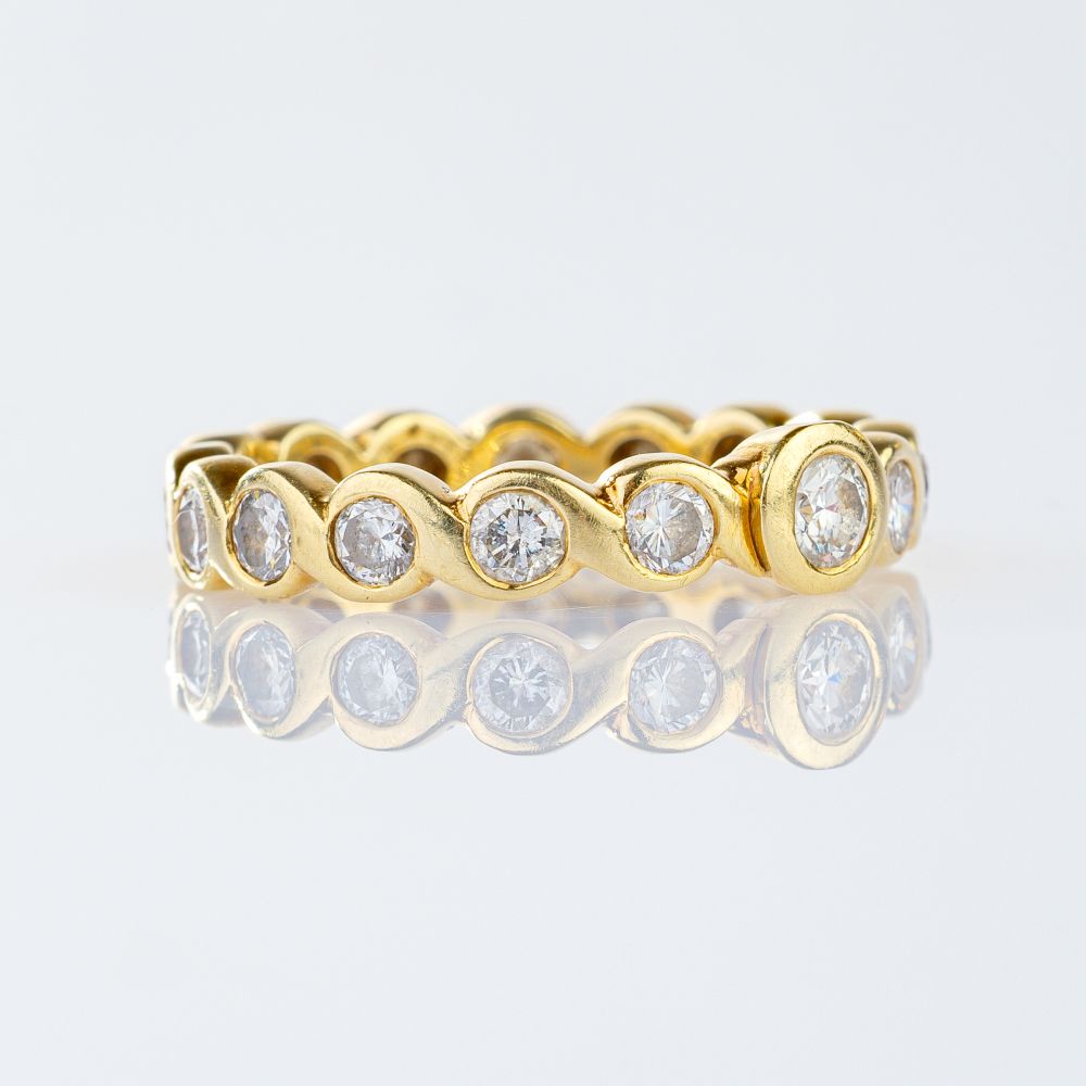 Zierlicher Brillant Ring - Bild 2