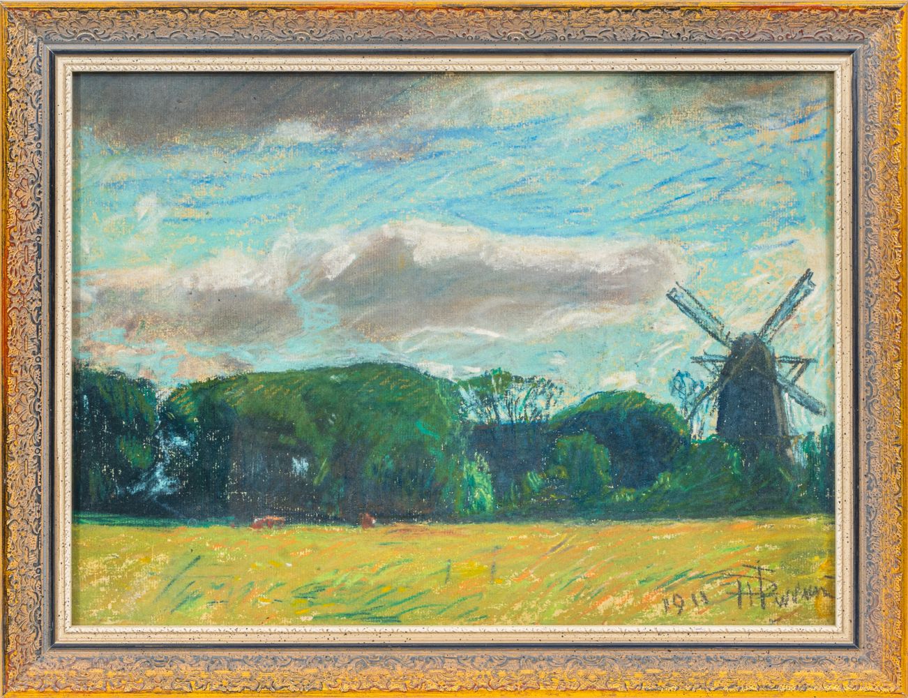Landschaft mit Mühle - Bild 2