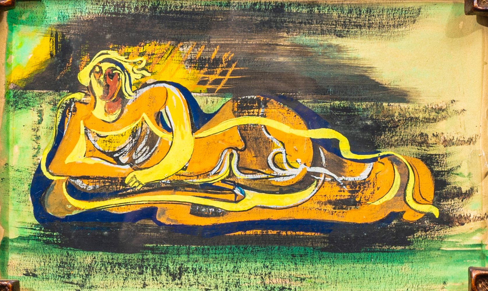 César Klein - Reclining Figure Reclining Figure