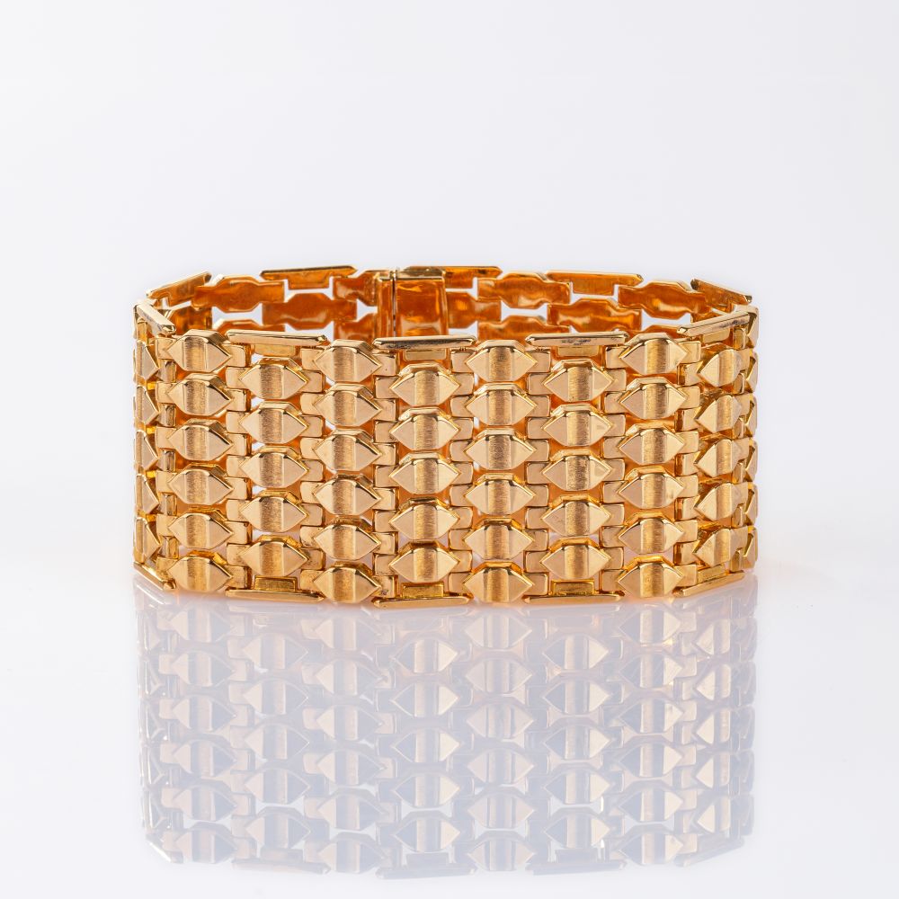 Juwelier Scheurle - Breites Goldarmband Breites Goldarmband