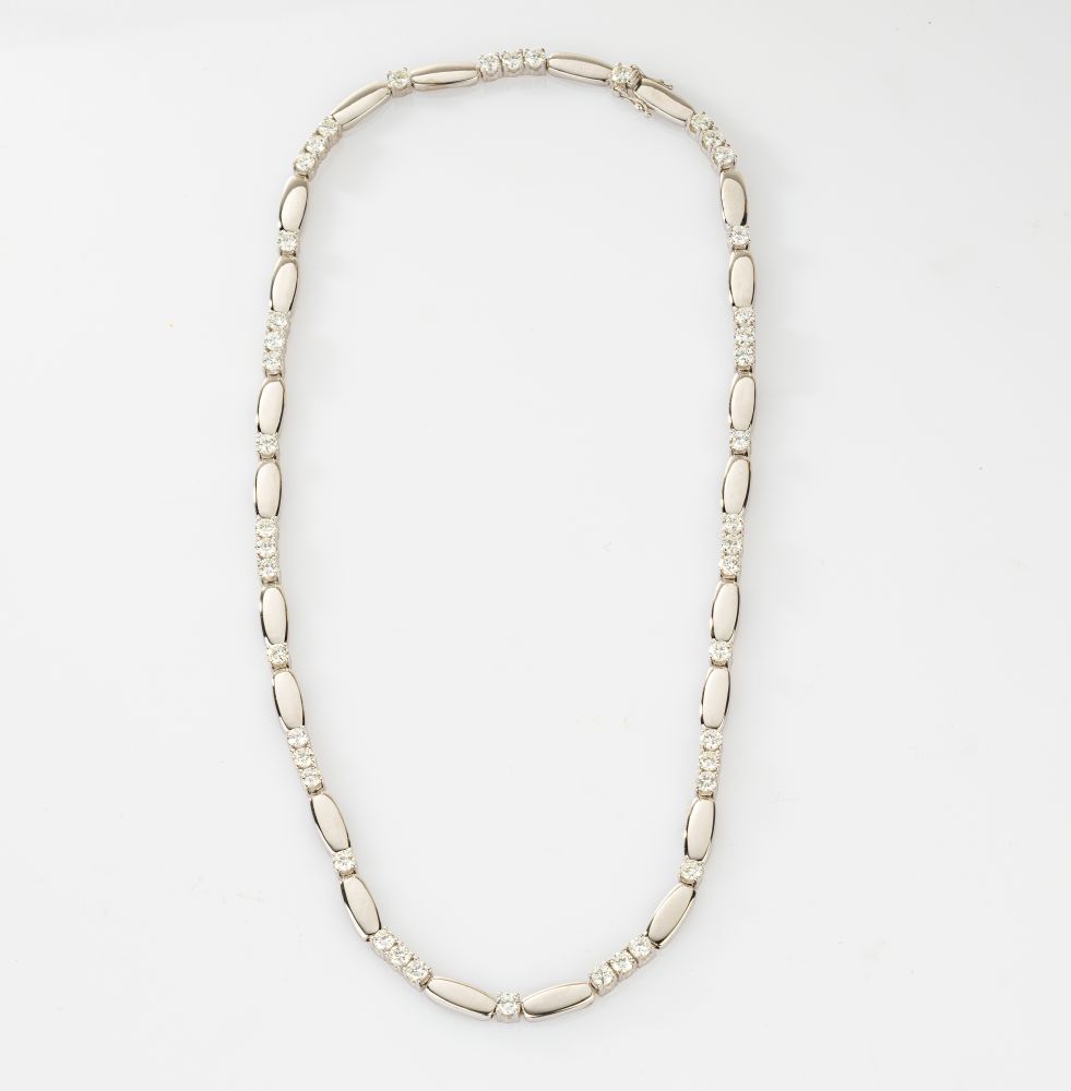 Hochkarätige Brillant Kette