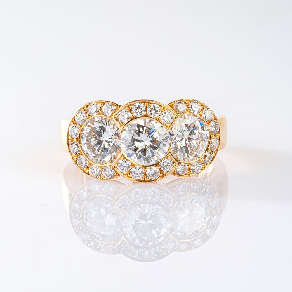 Hochkarätiger Brillant Ring Hochkarätiger Brillant Ring