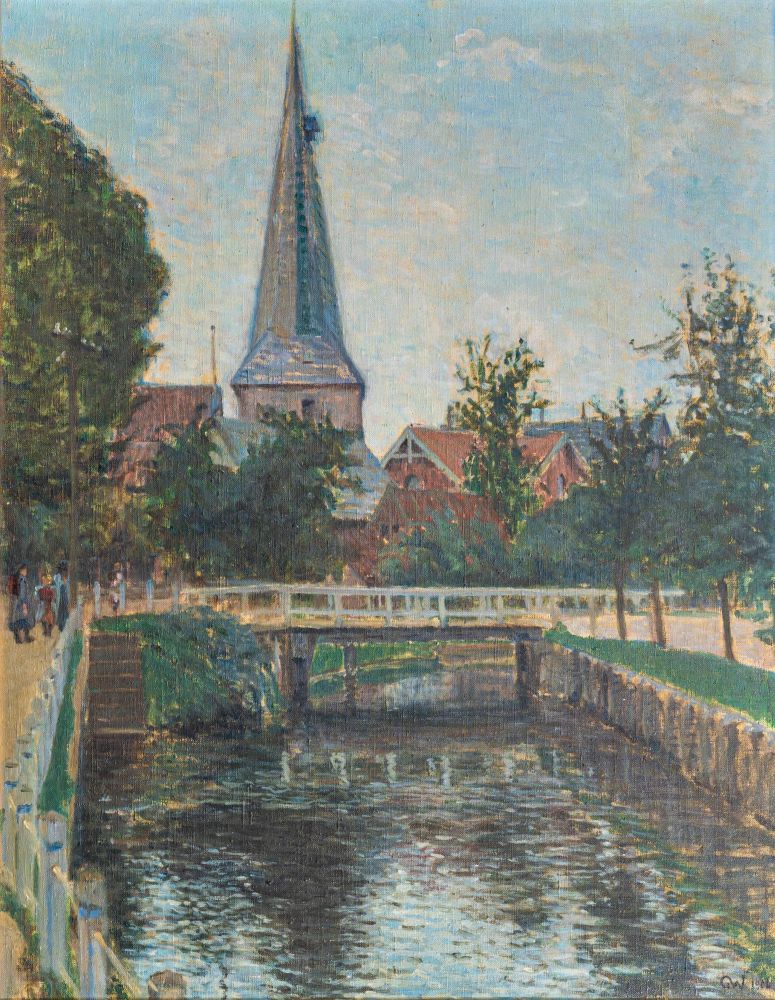 Gretchen Wohlwill - Kirche in Borstel Kirche in Borstel