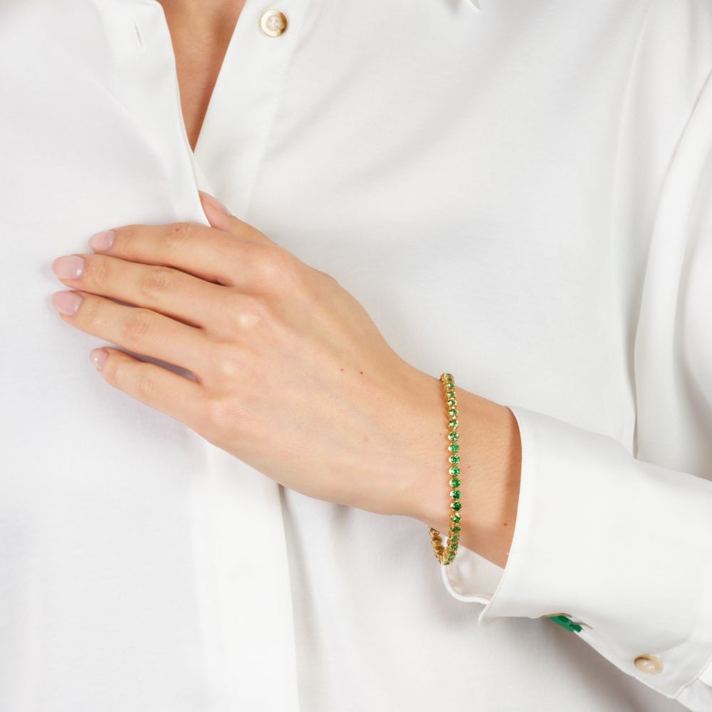 Tsavorite Bracelet - image 3