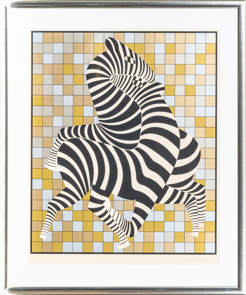 Zebra Couple Silver/Gold - image 2