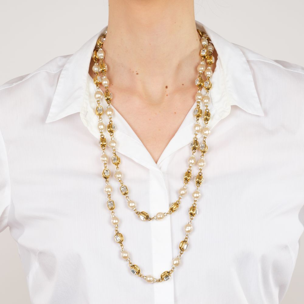 Faux Pearl Sautoir - image 3