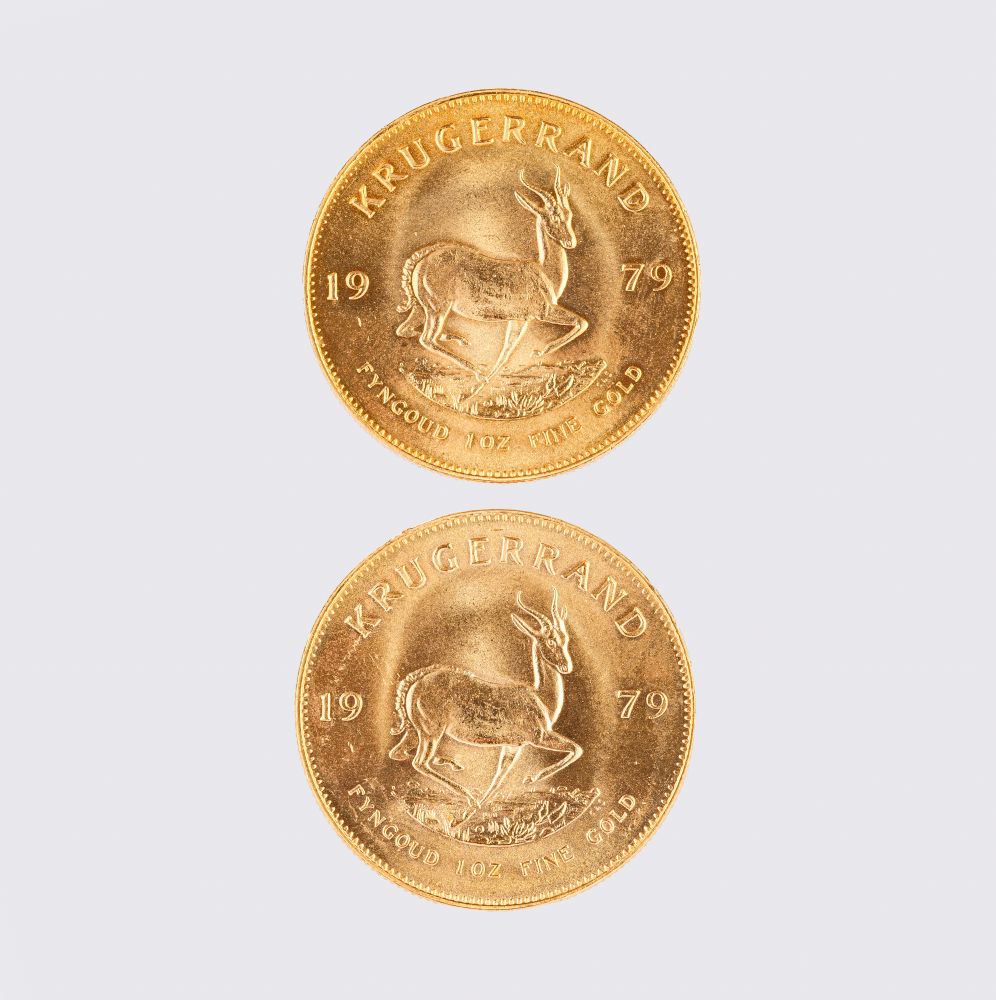 Two Gold Coins Krugerrand - image 2