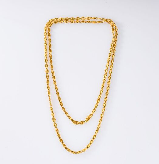 Lange Goldkette 'Marina'