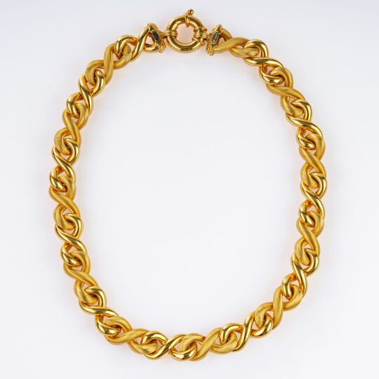 Goldkette mit Federringschließe