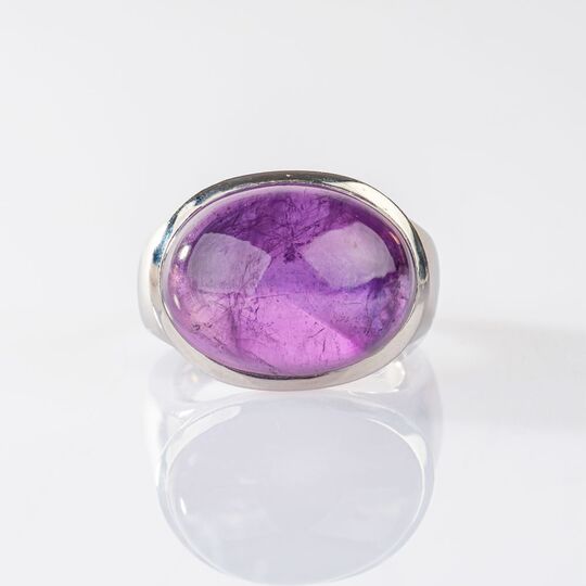 Amathyst Band Ring