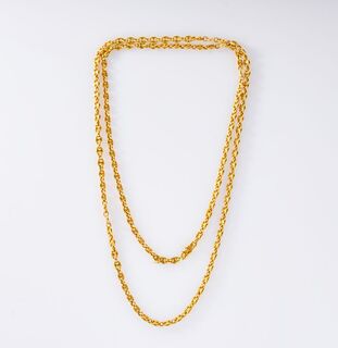 Lange Goldkette 'Marina'