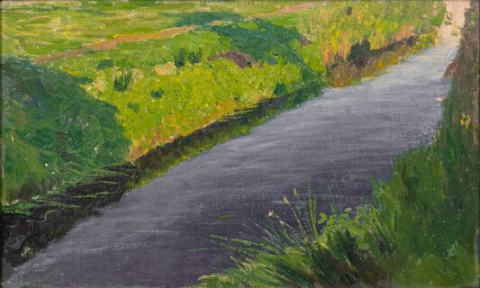 Ditch and Path