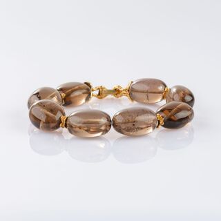 Rauchquarz Armband