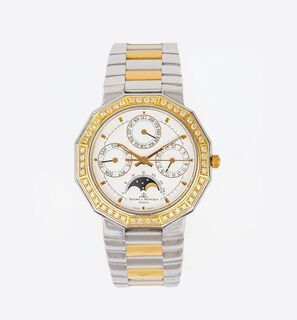 Damen-Armbanduhr 'Riviera' mit Diamanten