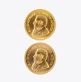 Zwei Goldmünzen Krugerrand - Bild 1