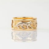 Bandring mit Panther-Dekor - Bild 1