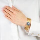 Goldarmband mit Diamant-Besatz - Bild 3