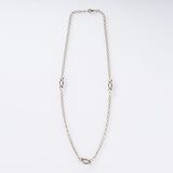 Long Gold Necklace by Kim
