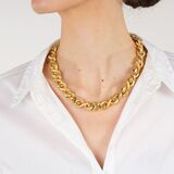 Goldkette mit Federringschließe - Bild 2