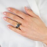 Saphir-Brillant Ring - Bild 3