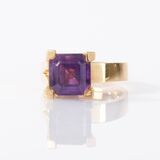Moderner Amethyst Ring - Bild 2