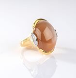 Large Moonstone Ring - image 1