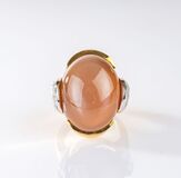 Large Moonstone Ring - image 2