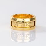 Gold Ring 'Romeo and Juliette' - image 2