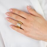 Bandring mit Brillant-Besatz - Bild 2
