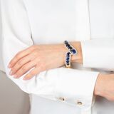 Prachtvoller Costume Jewellery Goldarmreif - Bild 3
