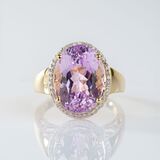 Kunzit-Brillant Ring - Bild 1