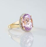 Kunzit-Brillant Ring - Bild 2