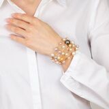Moderner Perl-Diamant Armreif - Bild 2