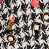 Seltene Tweedjacke mit aufwendigen Applikationen - Bild 3