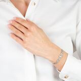 Art Nouveau Diamond Bracelet with Pearl - image 3