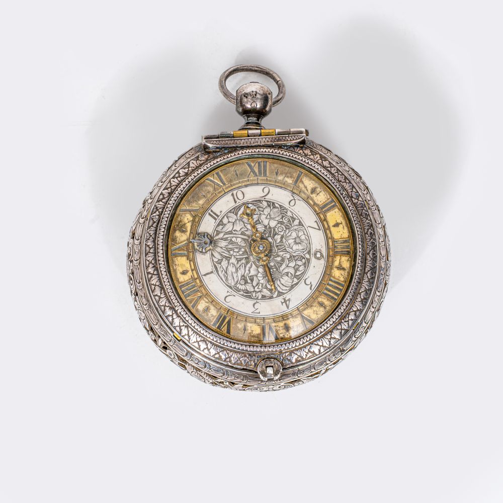 Louis-Quatorze Taschenuhr 'Kutschenuhr' mit Alarm